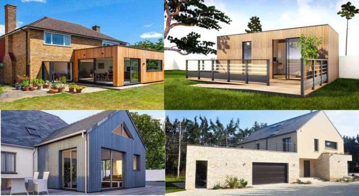 Archilodge constructeur fabricant artisan architecte extension de maison sur Boullay-les-Troux 91470 abri studio de jardin annexe garage chalet bois brique ou parpaing